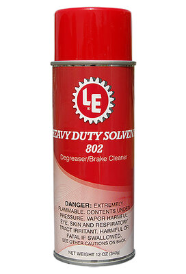 LE 802 Heavy Duty Solvent Degreaser/Brake Cleaner Spray 340 ml