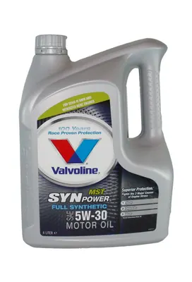 VALVOLINE SYNPOWER MST C3 5W30 4L