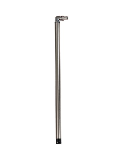 Seinäkiinnitteisen pumpun ruostumatonta terästä putki pituus 940mm halkaisija 42mm