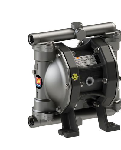 Kalvopumppu hapoille Ruostumatonteräs runko 55L/min 1/2 BSP