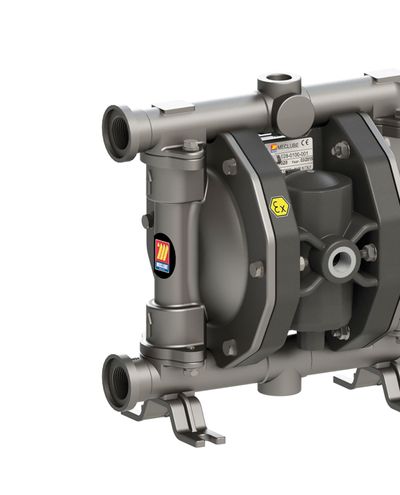 Kalvopumppu hapoille Ruostumatonteräs runko 110L/min 3/4 BSP