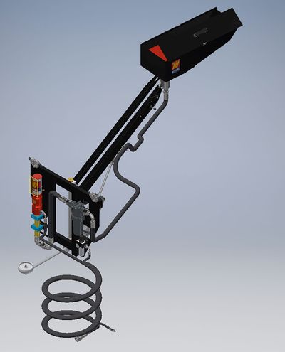 EXHAUSTED OIL DRAIN UNIT FOR PIT+PUMPS