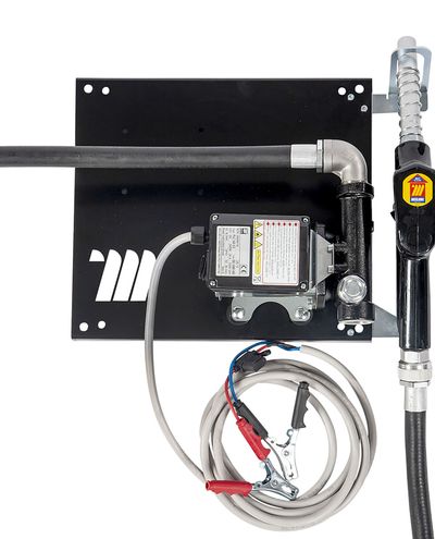 Seinään kiinnitettävä 12v pumppu Dieselille Automaattipistoolilla 45L/min F1 - F1
