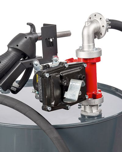 Bensiinin siirtoyksikkö tynnyriin 12v 50L/min Manuaalipistooli F1 - F1