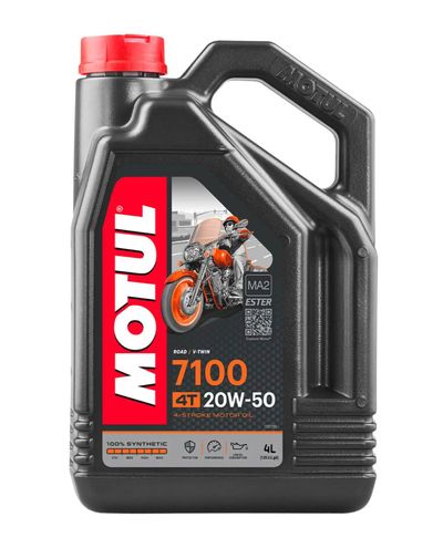 MOTUL 7100 20W50 4T - 4L MOTUL 7100 20W50 4T - 4L