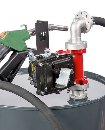 Bensiinin siirtoyksikkö tynnyriin 12v 50L/min Automaattipistooli F1 - F1