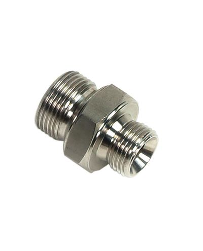 STAINLESS STEEL M3/8G-M3/8G NIPPLE