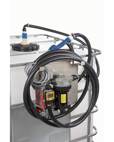 Adblue siirtolaite kontin keskikorkista 12v 34L/min Automaattipistooli mittarilla F3/4 - F3/4