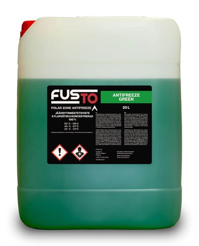 FUSTO AURORA ANTIFREEZE GREEN 100% 20 L
