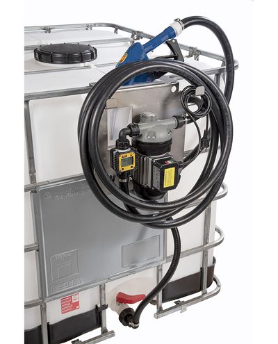 Adblue siirtolaite kontin hanaan 230/50 verkkovirta 40L/min Automaattlipistooli mittarilla F3/4 - F3/4