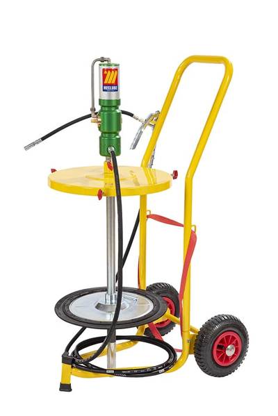 Rasvauslaite 50 - 60kg astialle kärryllä saattolevyllä 375 mm