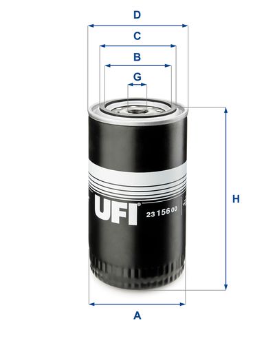 UFI ÖLJYSUODATIN