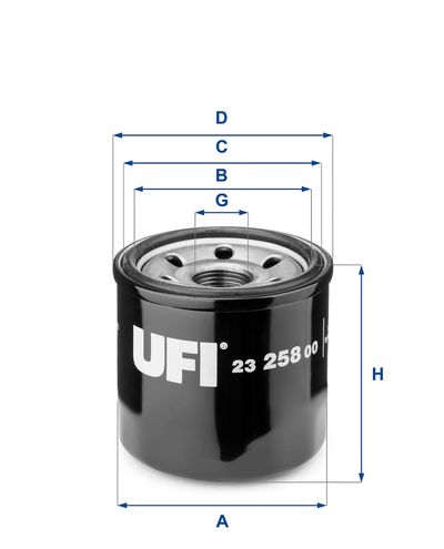 UFI ÖLJYSUODATIN