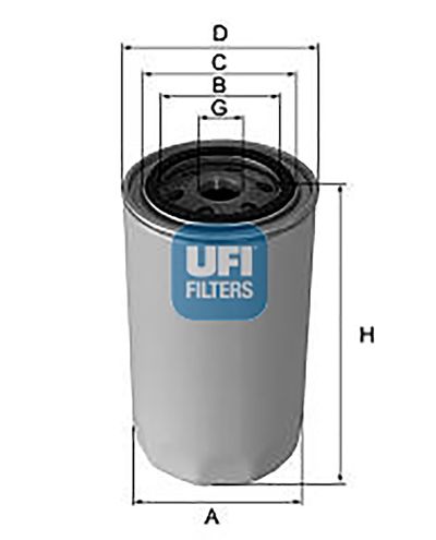 UFI ÖLJYSUODATIN