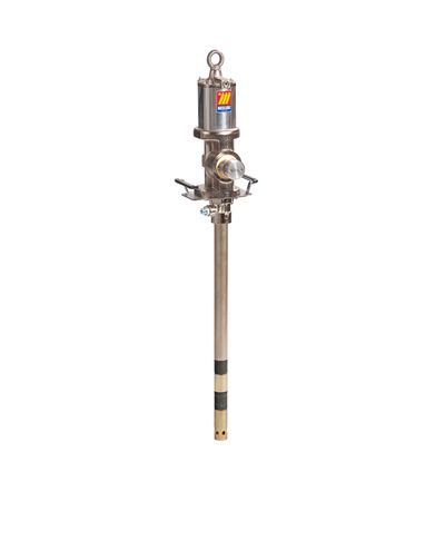Ilmatoiminen teollisuus rasvapumppu pituus 860mm pumppaus suhde 40:1 Mod. 940 korkean viskositeetin rasvoille ja öljylle