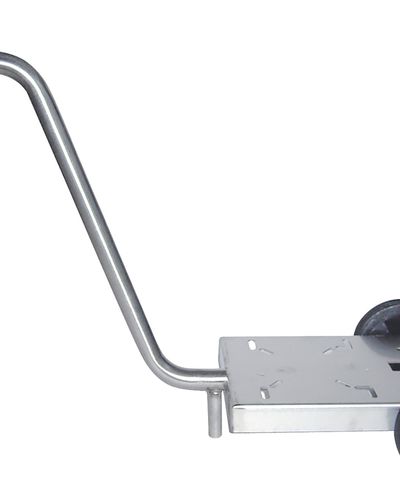 Ruostumatontaterästä pumppukärry kalvopumpulle Mod.170/250/550/700