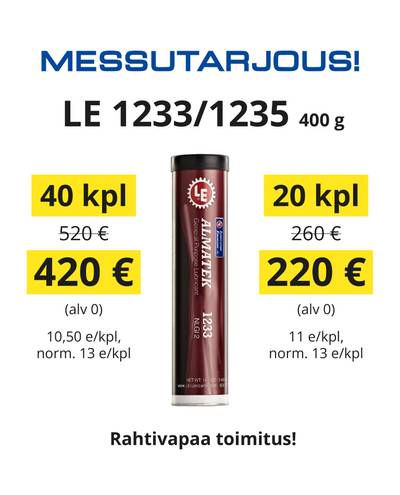 Messutarjous! - 20+20 kpl LE 1233+1235 400 g Messutarjous! - 20+20 kpl LE 1233+1235 400 g