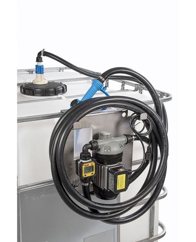 Adblue siirtolaite kontin keskikorkista 115/60 verkkovirta 40L/min Manuaalipistooli mittarilla F3/4 - F3/4