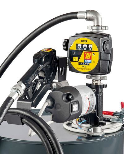 12v Diesel pumppu sarja tynnyriin mittarilla Automaattipistoolilla 60L/min F1 - F1