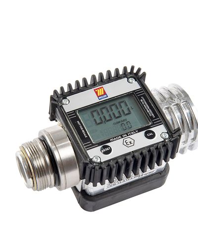 Digitaalinen mittaeri Bensiinille 7 - 120L/min ( Litra, U.S gallons, Quarters, pints)
