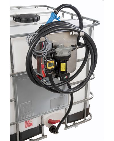 Adblue siirtolaite kontin hanaan 12v 34L/min Manuaalipistooli mittarilla F3/4 - F3/4