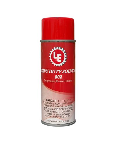 LE 802 Heavy Duty Solvent Degreaser/Brake Cleaner Spray 340 ml
