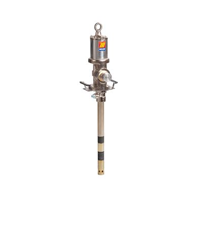 Ilmatoiminen teollisuus rasvapumppu pituus 600mm pumppaus suhde 40:1 Mod. 940 korkean viskositeetin rasvoille ja öljylle