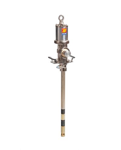 Ilmatoiminen teollisuus rasvapumppu pituus 740mm 50 - 60kg astioille pumppaus suhde 50:1 Mod. 950 korkean viskositeetin rasvoill