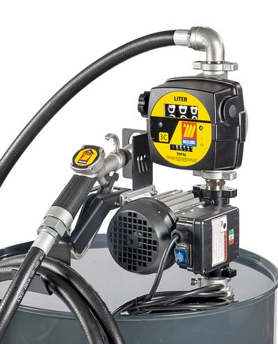 230/50 Verkkovirta pumpulla Diesel sarja tynnyriin mittarilla Manuaalipistoolilla 70L/min F1 - F1