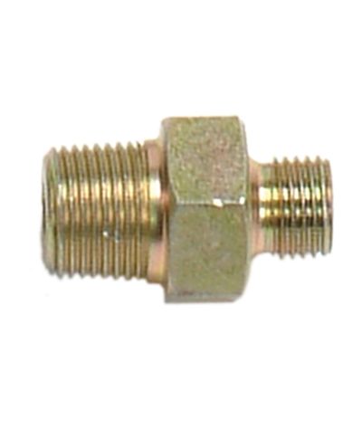 PLATED STEEL M1/4GxM1/4NPT NIPPLE