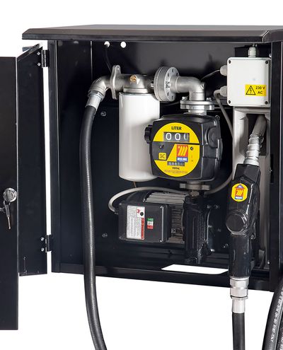 Mittarikaappi Diesel pumppaukseen 115/60 verkkovirta 70L/min F1 - F1