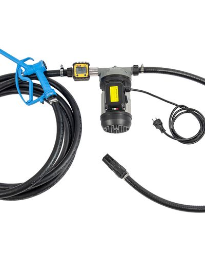 Adblue siirtosarja 115/60 verkkovirta 40L/min Manuaalipistooli mittarilla F3/4 - F3/4
