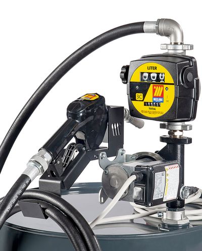 24v Diesel pumppu sarja tynnyriin mittarilla Automaattipistoolilla 45L/min F1 - F1