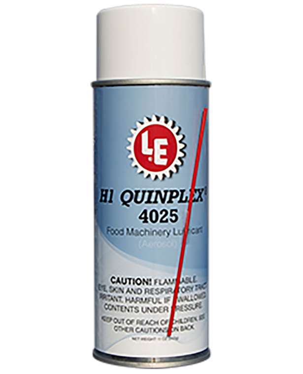 LE 4025 Quinplex White Food Machinery Lubricant - H1 NLGI-2 Spray 312 ml