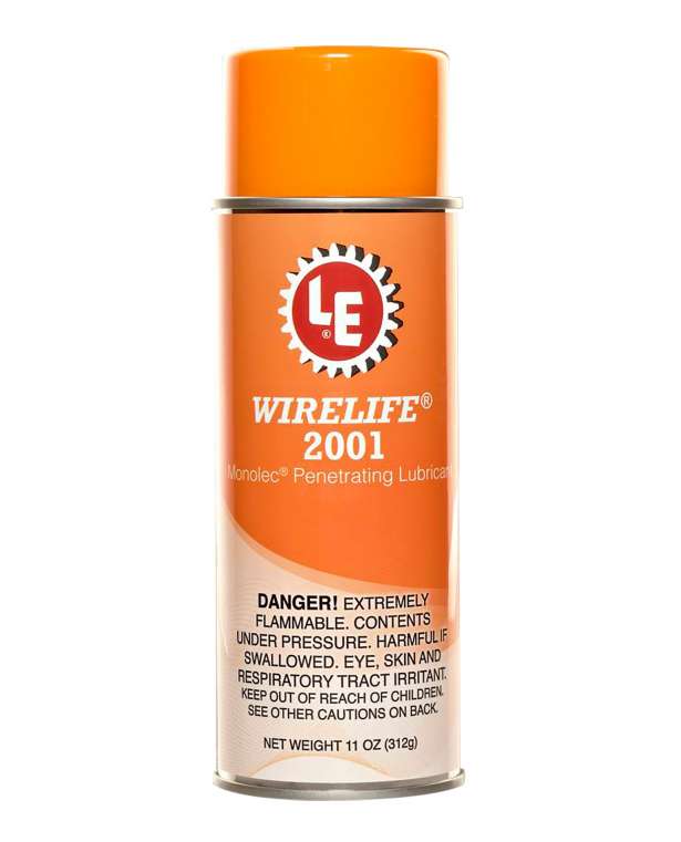 LE 2001 Wirelife Monolec Penetrating Lubricant Spray 312 ml