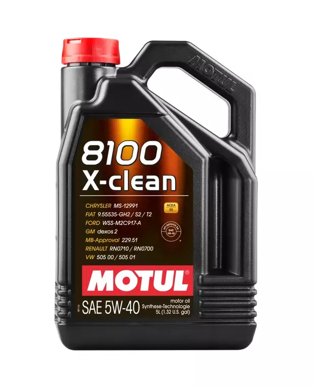 MOTUL 8100 X-CLEAN 5W40 - 5L