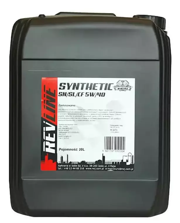 REVLINE ULTRA FORCE SYNTHETIC 5W/40  - 20L