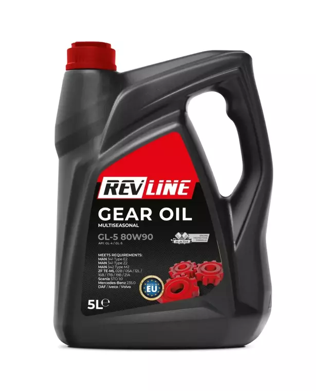 REVLINE GEAR OIL GL-5 80W90  5L