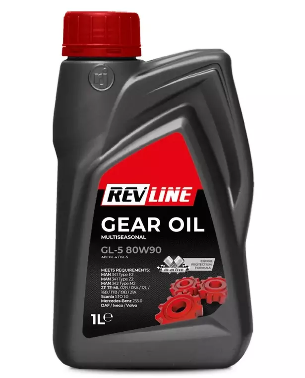 REVLINE GEAR OIL GL-5 80W90  1L